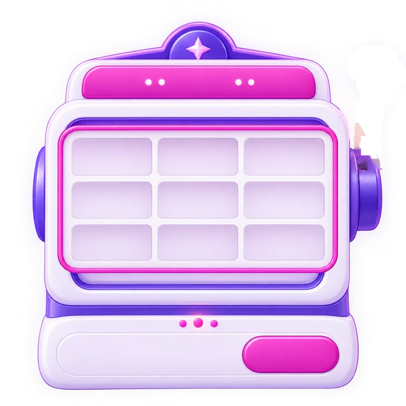 Slot machine. Pull the lever to pick your energy.